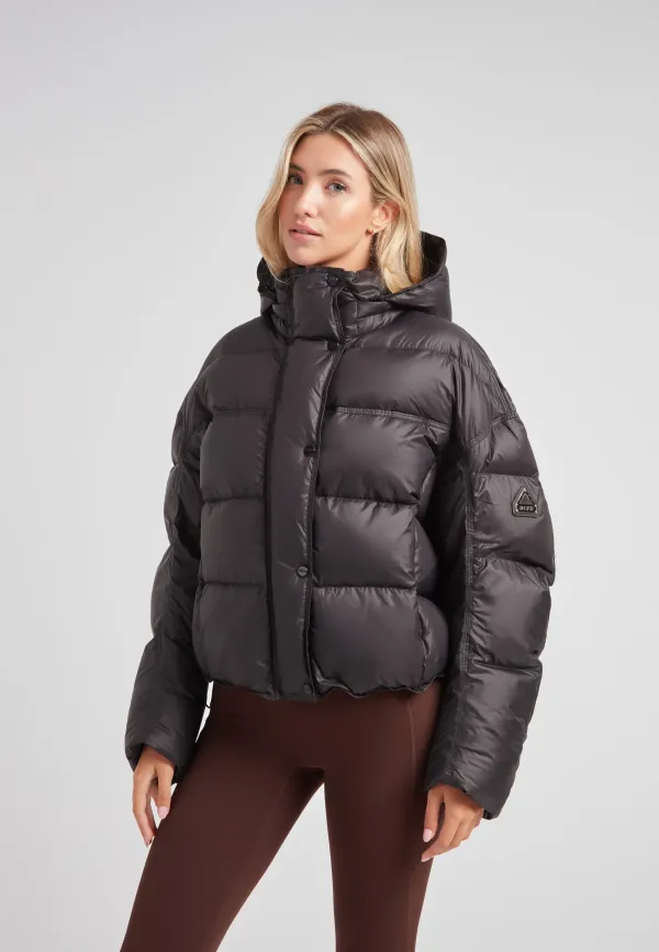 Cloud Boss Down Puffer Jacket Black