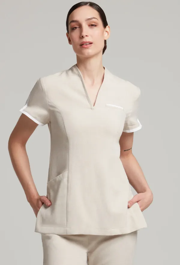 Faux Linen Maya Tunic