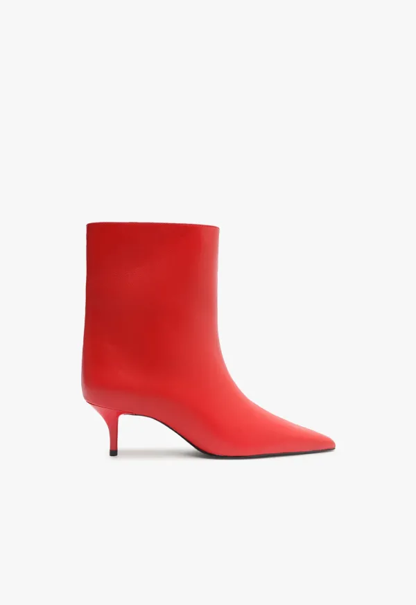 Frances Bootie - Red