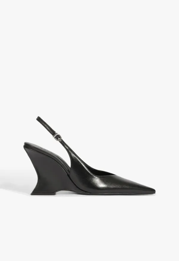 Siena Buckle Pump - Black