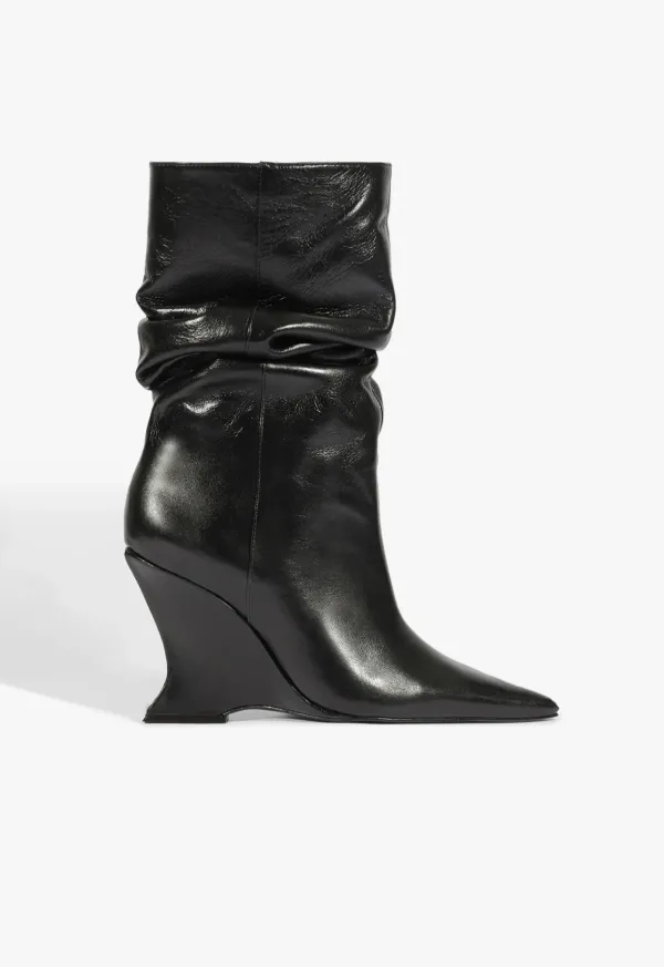 Siena Slouch Bootie - Black