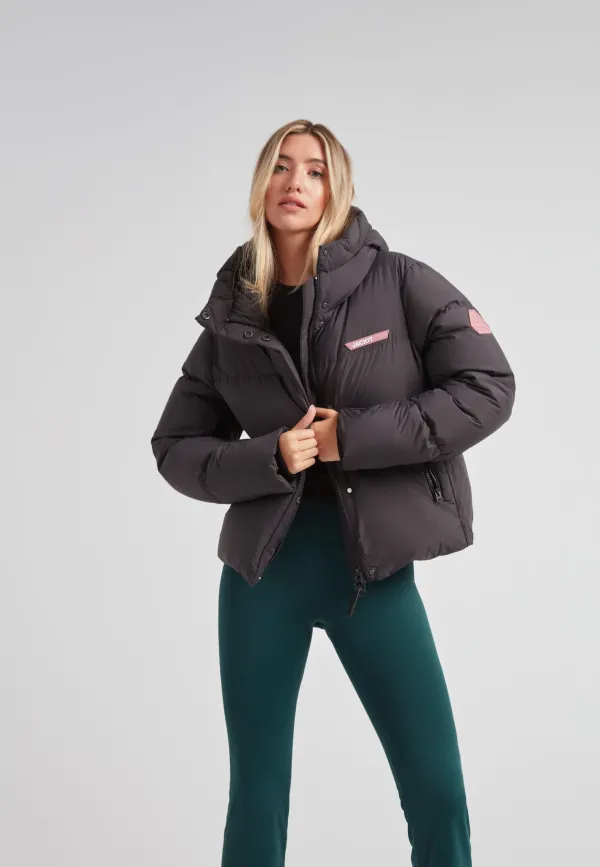 Star Shower Down Puffer Jacket Black