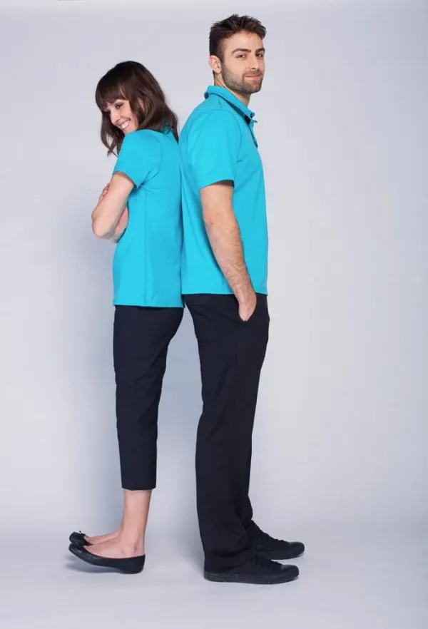 Womens Polo W/Contrast Trim