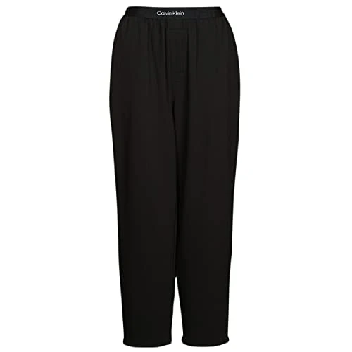 000QS6922E Calvin Klein Embossed Icon Cotton Sleep Pant - 000QS6922E Black