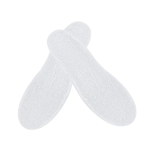 1 Pair Height Increase Insole Fleece Insoles for Women Lambswool Insoles Winter Shoe Cushions Womens Athletic Shoes Sports Insoles Sneaker Boots for Men Workout Shoes for Men White
