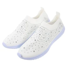 1 Pair Ladies Rhinestone Sneakers Walking Shoes Walking Shoes for Women On Sneakers Daily Exercise Sneakers Non-Slip Shoes Sneaker for Women Running Sneakers White 1 Pair Ladies Rhinestone Sneakers Walking Shoes Walking Shoes for Women On Sneakers Daily Exercise Sneakers Non-Slip Shoes Sneaker for Women Running Sneakers White