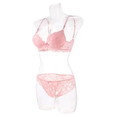 1 Set Bra Underwear Set Underwear for Teen Ladies Bras ’s Bikini ’s Underwear Bikini Underwear ’s Cotton Underwear Suit Suits Pink