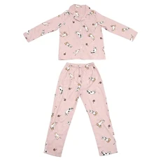 1 Set lapel cat pajamas Home Woman Nightgowns - Sleeved Pajamas Women Pajamas womens loungewear Long- Sleeved Nightgown womens suits Home Pajamas Miss Autumn and winter gauze Pink 1 Set lapel cat pajamas Home Woman Nightgowns - Sleeved Pajamas Women Pajamas womens loungewear Long- Sleeved Nightgown womens suits Home Pajamas Miss Autumn and winter gauze Pink