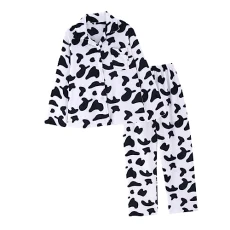 1 Set Women's Cow Pajamas Chemise Lingerie for Women Womens Cotton Underwear Women Cotton Underwear One Cow Pants Women Sleeve Sleepwear Nightgowns for Women Nightgown Set Shirt White 1 Set Women's Cow Pajamas Chemise Lingerie for Women Womens Cotton Underwear Women Cotton Underwear One Cow Pants Women Sleeve Sleepwear Nightgowns for Women Nightgown Set Shirt White