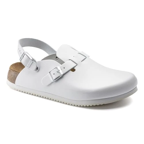 1018228-40 Kay Superlauf Women's Clogs, Natural Leather, White, Regular, UK 7.5 (EU 40), Clog Sandal