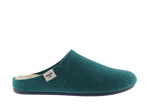 1081100-MEN Men's Norte Recycled Felt Ballet Slippers, royal, 11.5 UK