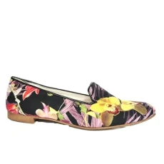 13082 j'himos Flower Satin Shoes, Flat, Lined, Non-Slip, multicoloured, 7 UK 13082 j'himos Flower Satin Shoes, Flat, Lined, Non-Slip, multicoloured, 7 UK