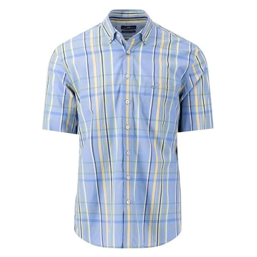 14038061 Short Sleeve Shirt L Blue