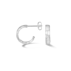 14mm Hammered Nomad Hoops