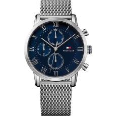1791398 Kane Blue Dial Mens Watch ilver