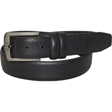 1977 Mens Saturday Night Leather Belt (Black, L)