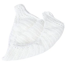1pc Beach Bikini Bottoms Crochet Bikini Bottom Cotton Bikini Thong Cotton Bikini Panty Knitted Bathing Suits Women’s Panties White European Fashion Acrylic Seaside Briefs