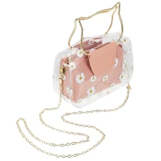 1pc Ladies Shoulder Bags Pink Tote Purse Ladies Hand Bags Womens Tote Handbags Pink Handbag Tote for Women Womens Sling Bag Crossbody Tote Women Handbag Fashion Miss Messenger Bag