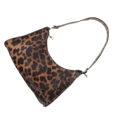 1pc Underarm Bag Wallet Crossbody for Women Crossbody Sling Bags for Women Leopard Shoulder Bag Ladies Hand Bags Leopard Print Bag Leopard Handbag Pu Women's Zipper One Shoulder