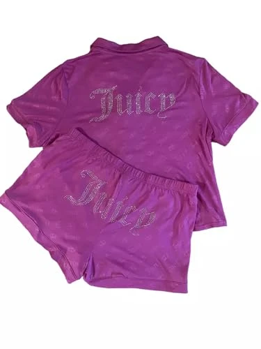 2 pc Pajama Set Pink JC Crown XL, Pink, XL