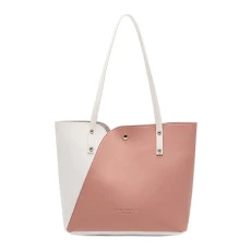 2024 New Women's Bag Set Fashionable Handbags, Women's Purse Shoulder Bags, Tote Bag For Women's Bags,Ladies Handbag Soft Leather Large Capacity Women's Top Handle Shoulder Bag (pink)