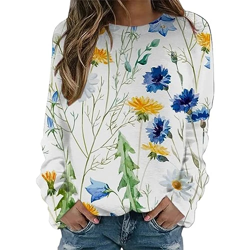 2024 Special Deals Apricot Ladies Clothing Ladies Blouses Size 14 Polo Neck Top for Women Button Blouses Women UK Oversized Sweatshirts 2024 Special Deals My Recent Orders (Yellow, XXXXL)