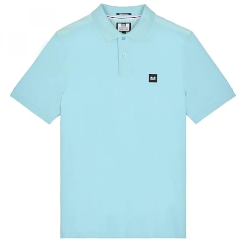 2403 Brant Small Badge Pique Polo Half Sleeve T-Shirt X-Large Sky