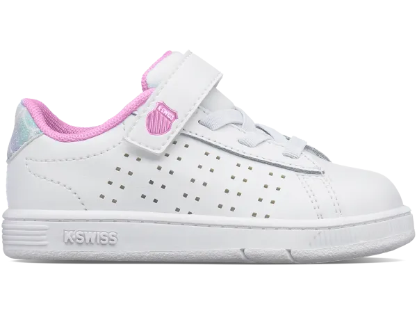 26808-149- | COURT CASPER VLC | WHITE/IRIDESCENT/MERMAID - Toddlers 75