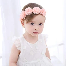 2pcs Cross Headwrap Women Headdress Head Wraps Hair Scrunchies Women Hair Hoop Elastics Hair Ties Hair Scarf Hair Bow Headwear for Women Kids Headband Princess Girl Child Hairpin