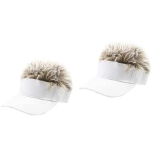 2pcs Fishing Caps Mens Wigs Sun Visor Cap with Fake Hair Wig Baseball Hats Spiked Hair Hat Baseball Cap Men s Hair Visor ?sun Hats Unisex Caps Men and Women Peaked Cap Fashion 2pcs Fishing Caps Mens Wigs Sun Visor Cap with Fake Hair Wig Baseball Hats Spiked Hair Hat Baseball Cap Men s Hair Visor ?sun Hats Unisex Caps Men and Women Peaked Cap Fashion