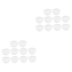 2sets Breast Pad Inserts Sports Bras Swimsuits for Women Swimsuit Padding Inserts Invisible Bras for Women Ladies Bathing Suits Bikinis White Sponge 5pairs*2