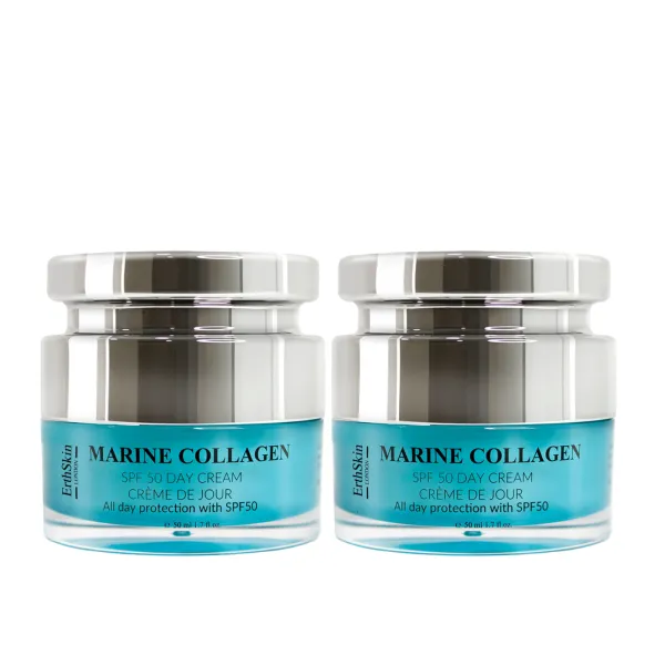 2x Marine Collagen SPF50 Day Cream 50ml - Black
