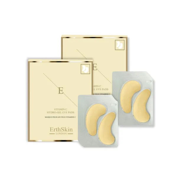 2x Vitamin C Hydro gel Eye Pads x - Black