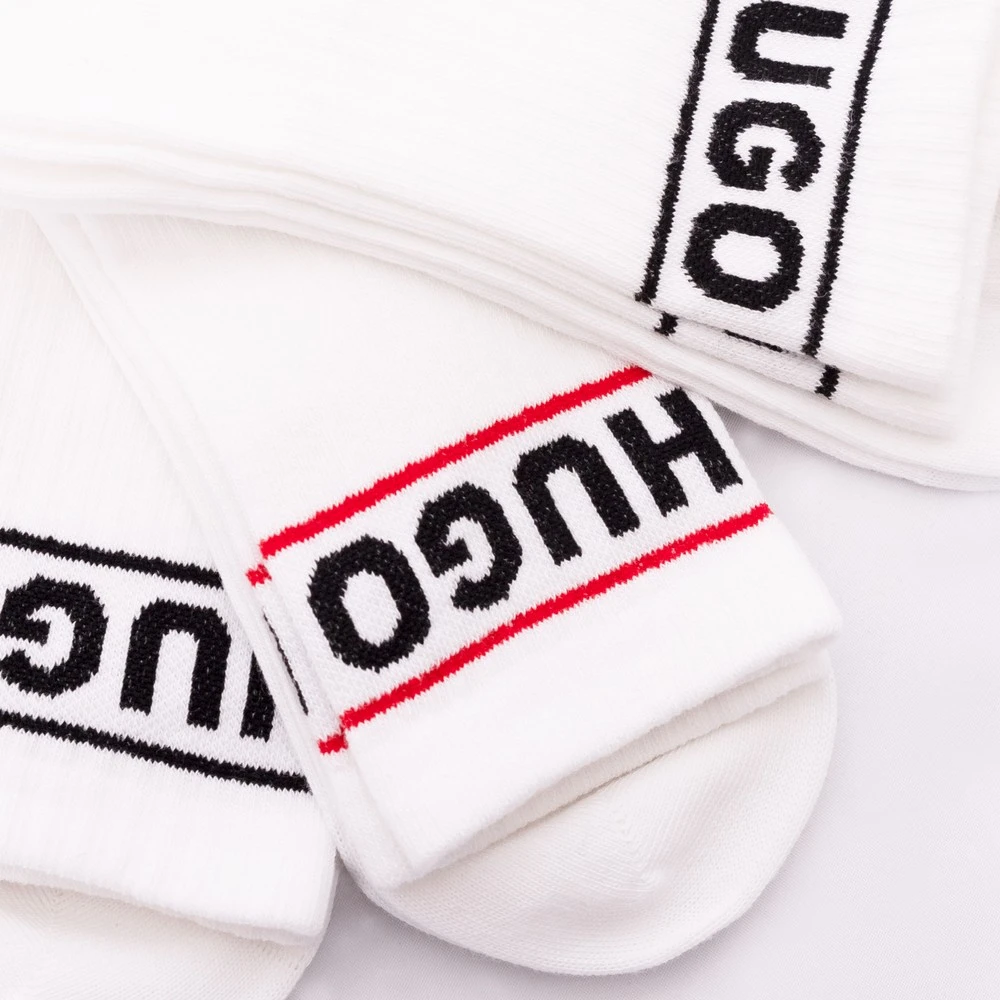 3 Pack Sporty Rib Logo Sock