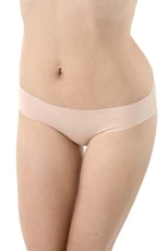 3-Pack Women's Laser Cut Invisible Seamless Classic French Cut Briefs Stretch Cotton - no Underwear Lines Thanks to raw Seam finitions and Skin Colour L 3-Pack Women's Laser Cut Invisible Seamless Classic French Cut Briefs Stretch Cotton - no Underwear Lines Thanks to raw Seam finitions and Skin Colour L
