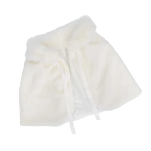 3 Pcs Bridal Shawl Bridal Robe Bridesmaid Robes Bridal Tippet Bridesmaid Dress Heart Couple Keychain Bride Shawl Cape for Women Bridal Dresses White Dressy Dress White Shawl Hair