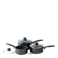 Piece Cambridge Infinity Saucepan Set ilver