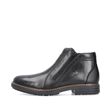 33160-00 Black Leather Waterproof Twin Zip Mens Boot (Black, UK Footwear Size System, Adult, Men, Numeric, Medium, 11) 33160-00 Black Leather Waterproof Twin Zip Mens Boot (Black, UK Footwear Size System, Adult, Men, Numeric, Medium, 11)