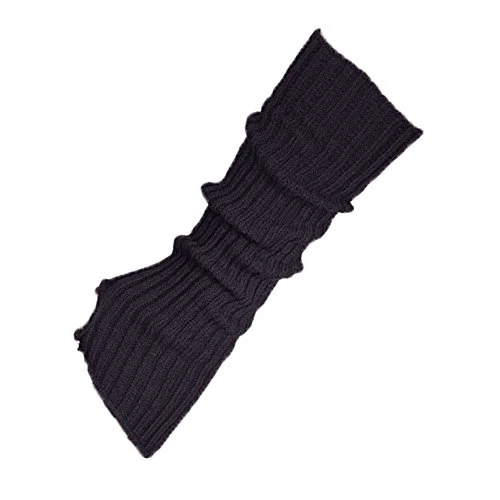 38cm Black Stirrup Leg Warmers