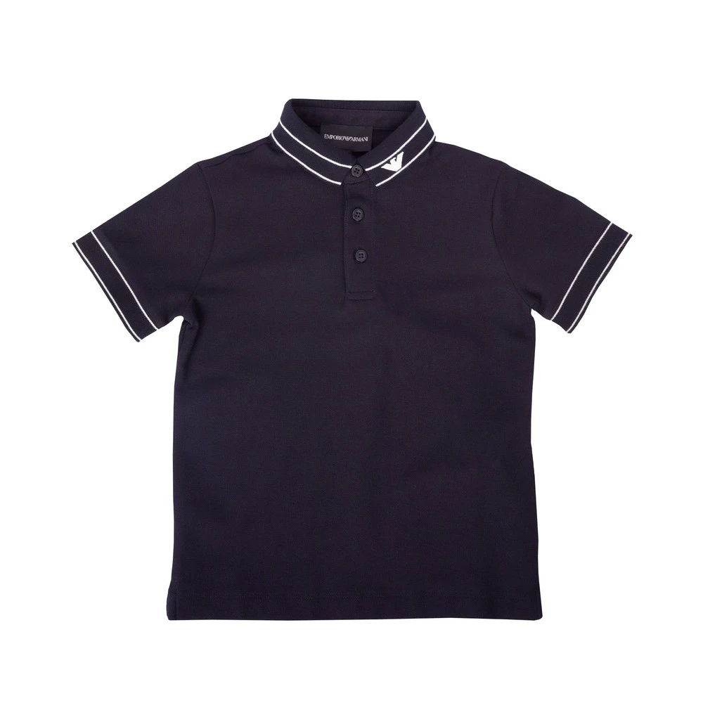 3D4FM4 Small Collar Logo Polo Shirt