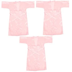 3pcs Bathrobe Pajamas Summer Dresses for Woman Summer Robe for Women Pyjamas for Women Pajamas for Men Decorative Bath Skirt Bridesmaid Wedding Tracksuit Polyester (polyester)