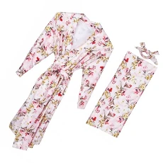 3pcs Maternity Parent-child Clothing Baby Satin Scrunchies Printed Kimono Nightgown Blossoms Silk Kimono Robe Silk Dressing Gown Satin Kimono Robes Pregnancy Miss Pure Cotton U.k. 3pcs Maternity Parent-child Clothing Baby Satin Scrunchies Printed Kimono Nightgown Blossoms Silk Kimono Robe Silk Dressing Gown Satin Kimono Robes Pregnancy Miss Pure Cotton U.k.