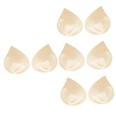 4 Pairs Breathable Underwear Pad Sports Bikini Ladies Bathing Suits Underboob Bikini Bañadores De Mujer Sports Cups Insert Bathing Suits Bikinis Nylon Miss Swimsuit Bra