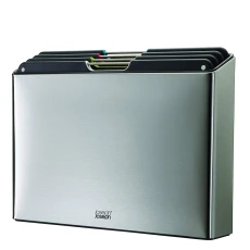 Piece Stainless Steel Folio Steel Board Set - Silver