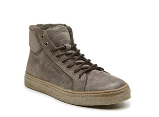 4128544 Sneakers Shoes for Men in Nabuk Wool Leather Grigio 4128544 Sneakers Shoes for Men in Nabuk Wool Leather Grigio