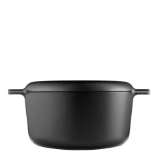 45L Nordic Kitchen Pot 24cm - Black