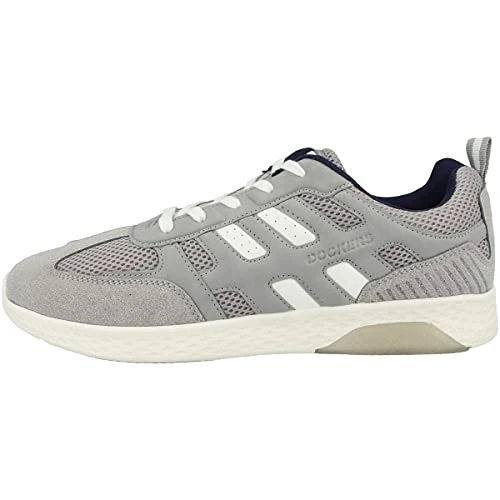 48LA005 Men's Low Trainers, Grey 48la005 776200, 7 UK