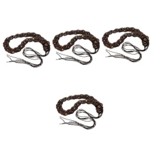 4pcs Coconut Shell Belt Bathrobe Belt Woven Belts for Women Dress Belt Belts for Women Dresses Women Belts for Dress Women Waist Belt Waist Band Adjustable Waist Belt Coffee 4pcs Coconut Shell Belt Bathrobe Belt Woven Belts for Women Dress Belt Belts for Women Dresses Women Belts for Dress Women Waist Belt Waist Band Adjustable Waist Belt Coffee