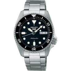 Sports SRPK29K1 SKX Midi Black Dial Automatic Mens Watch ilver