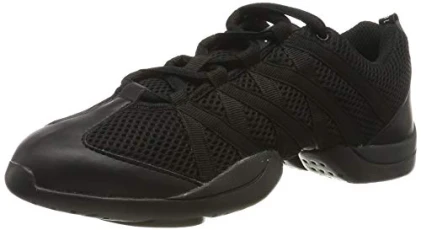 524 Black Criss Cross Sneaker 6.5 UK 9.5 US